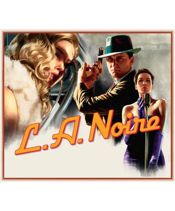 L.A. Noire Rockstar Games Rockstar Games Key GLOBAL